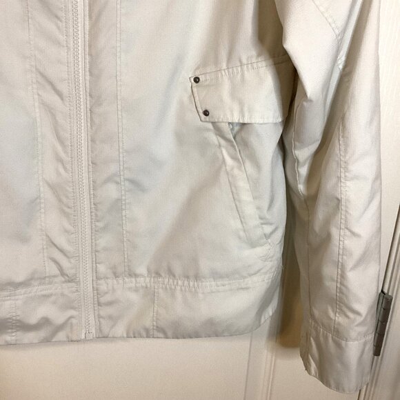 Columbia Sportswear Women's White Soft Shell Jacket Windbreaker Lightweight - Picture 3 of 14